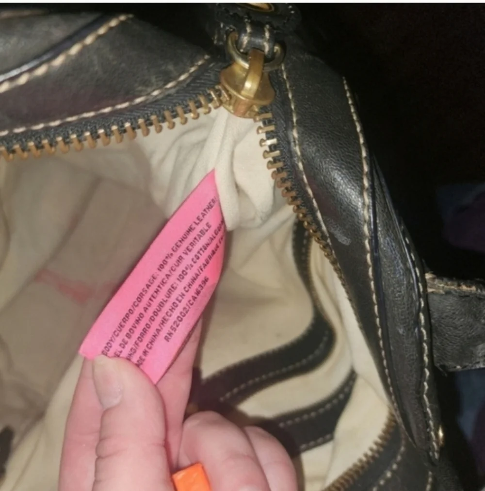Y2K VERY RARE JUICY COUTURE REAL LEATHER SATCHEL